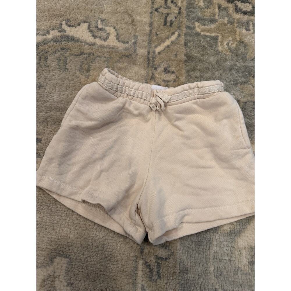 Zara Toddler Beige Pull On Cotton Shorts 18-24 Months EUC
